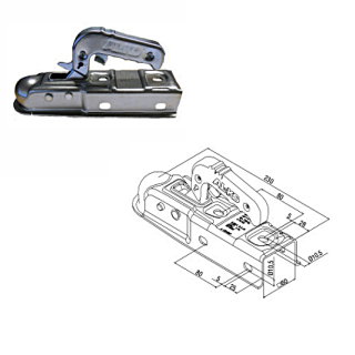 ALKO AK 7 versione E quadro 60 mm con 4 fori versione speciale