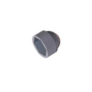 Cappucci protettivi esagonali M10 / SW17, colore: grigio