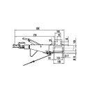 Dispositivo di inerzia AL-KO tipo 251S 1500-2600 kg, VKT 100 - quadrato