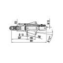 Dispositivo di sovraccarico AL-KO 251 S 1500-2700 kg sotto linstallazione 2361