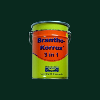 Brantho Korrux "3 in 1" 5 litri verde muschio RAL 6005