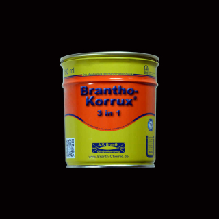 Brantho Korrux "3 in 1" latta da 0,75 litri nero profondo RAL 9005