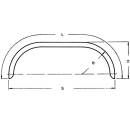 Profilo parafango doppio asse 12/40 B220 R375 L1980 S1550...