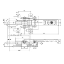 Blocco eccentrico, dispositivo di sicurezza, 265 mm,...