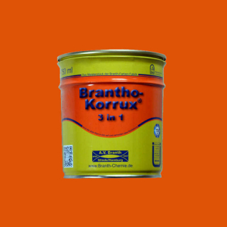 Brantho Korrux "3 in 1" da 0,75 litri arancio traffico RAL 2009