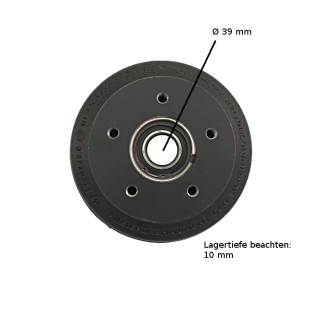 Tamburo freno adatto per BPW 200 x 50, attacco ruota 112 x 5 fori S 2005-7 RASK ECO