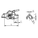 Knott AV 30 A Ø 50 mm 12/12 con serratura e sfera...