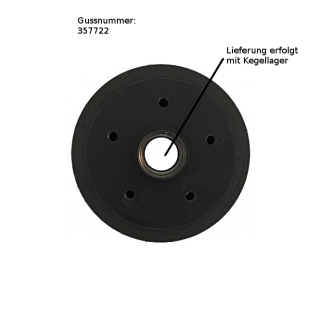 Tamburo freno ALKO: 230 x 60, attacco ruota: 112 x 5 fori asse B 1600