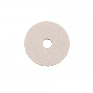 Inserto per rivetti in materiale cinturino, 18 mm, colore: beige