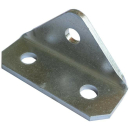 Shock absorber bracket for frame angled at 90°,...