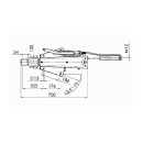 Occhione di traino DIN AL-KO 2.8VB da 2500 a 3500 kg GG 2.8 VB / 1C