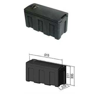 Cassetta porta attrezzi AL-KO L515 x P220 x H277 mm