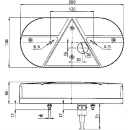 Sistema Technokon 3 BBSKWN 610 R, freccia destra, freno, NSL, RFL, KZL